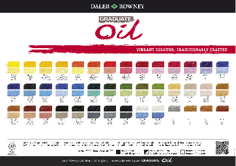 Oil colours Daler Rowney