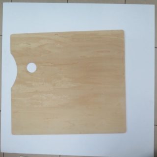 Bảng pha màu ( Palette) gỗ